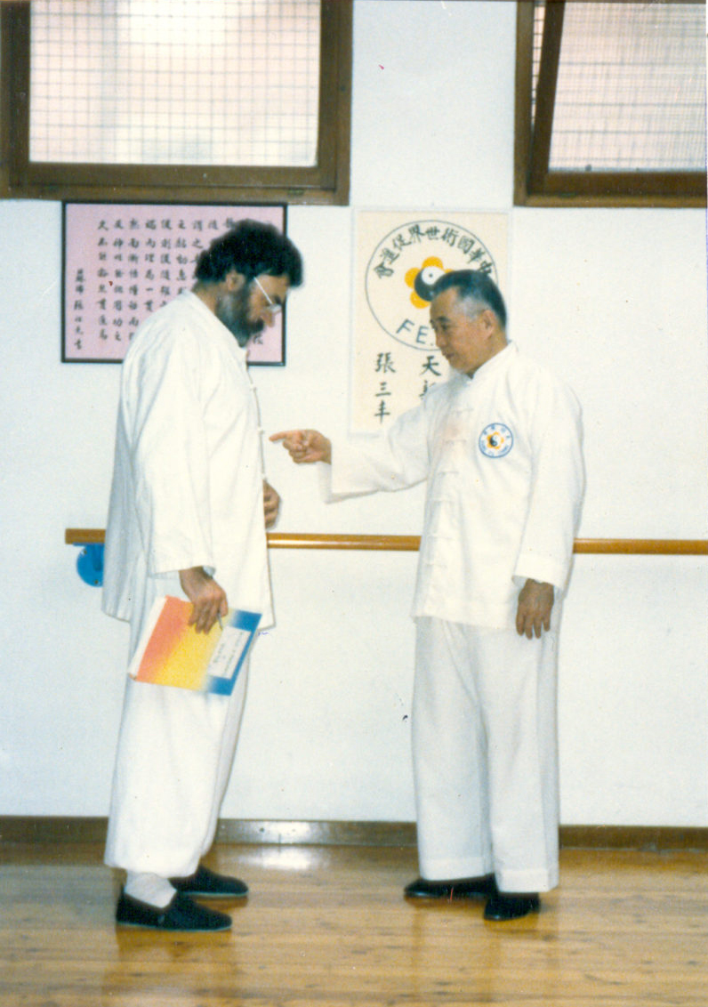 Il M° Chang Dsu Yao e il M° Franco Mescola