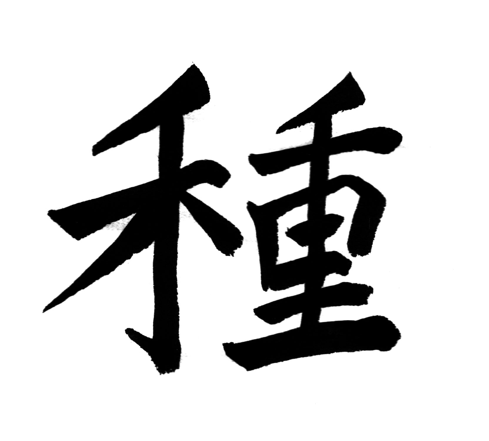 Ideogramma cinese "Semi"